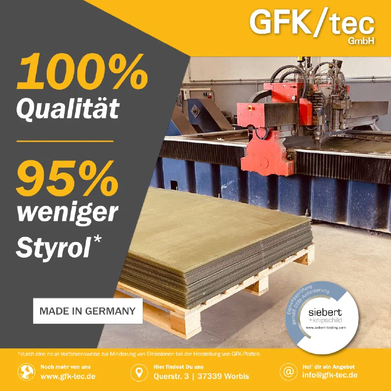 GFK-Platten & Halbzeuge